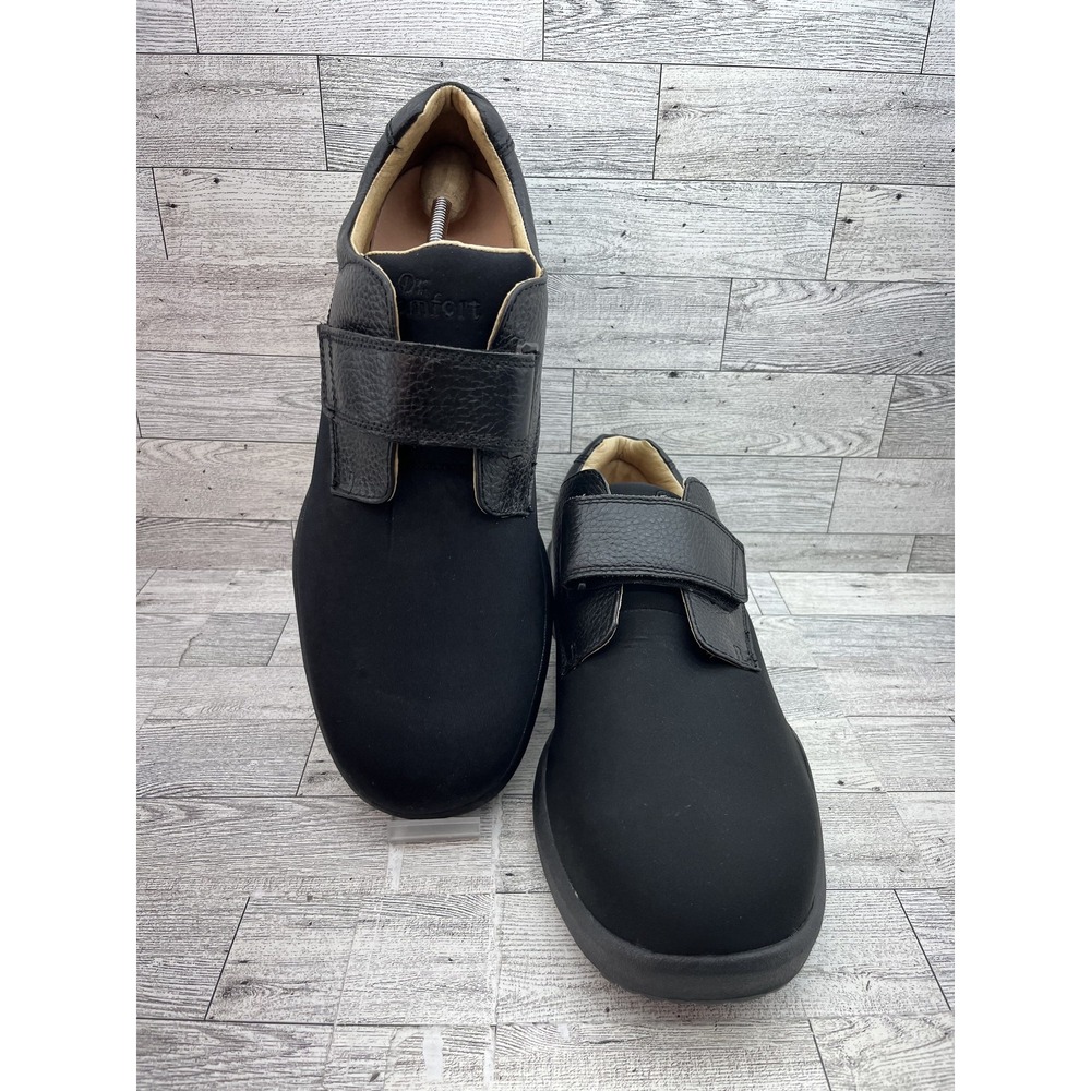Dr. Comfort Brian Shoes Mens Size‎ 14W Diabetic Walking Leather Lycra Comfort